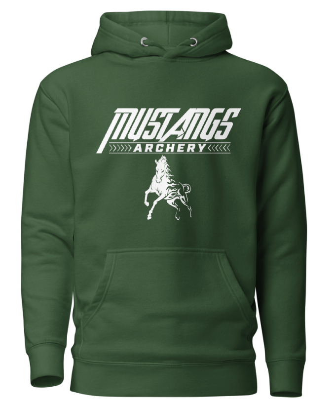 Mustangs Archery Hoodies