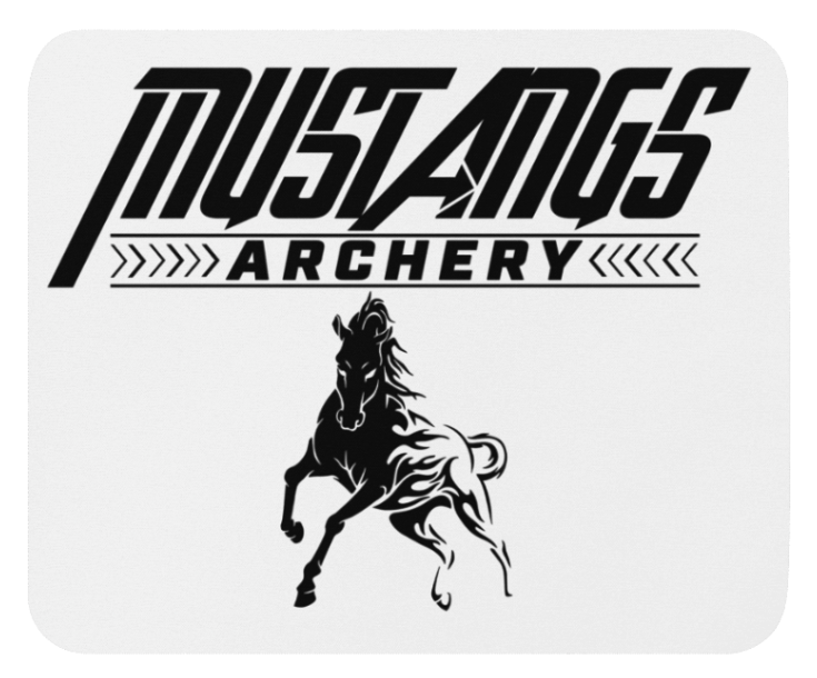 Mustangs Archery Mouse Pad