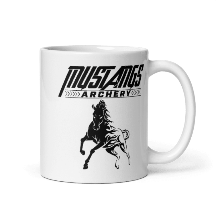 Mustangs Archery Mug 11 0z